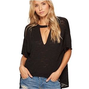 Free People We The Free Jordan Cutout Tee